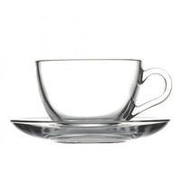 9 Cl Pasabahce Basic Tazzina Caffe In Vetro Set 6 Pezzi