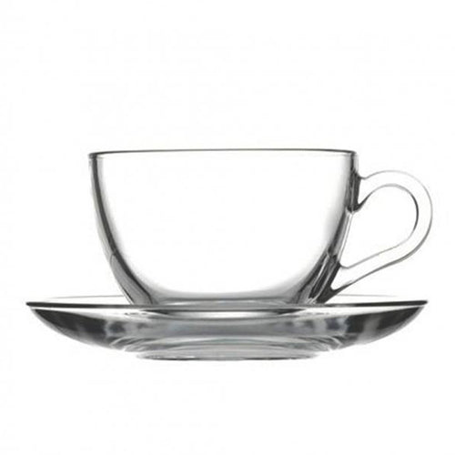 9 Cl Pasabahce Basic Tazzina Caffe In Vetro Set 6 Pezzi