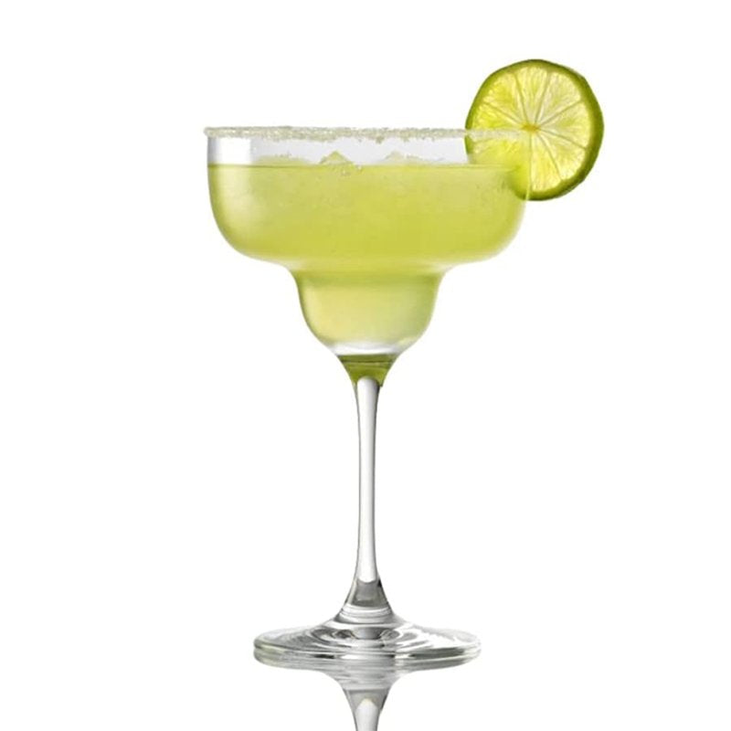 34 Cl Stolzle Lausitz Grandezza Bicchiere Margarita In Vetro Set 6 Pezzi