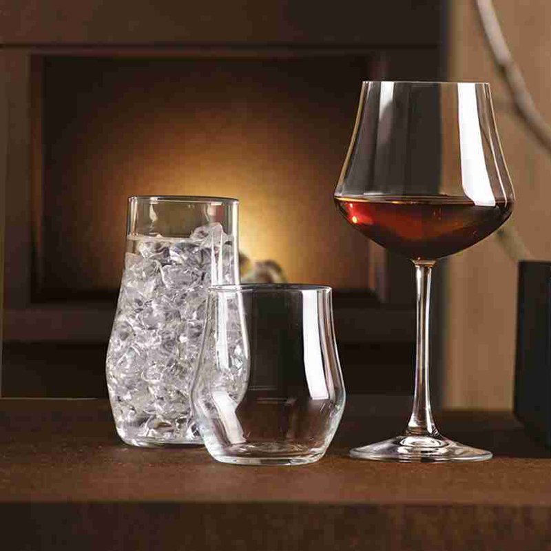 50 Cl Rcr Ego Calice Vino Rosso In Vetro Set 6 Pezzi