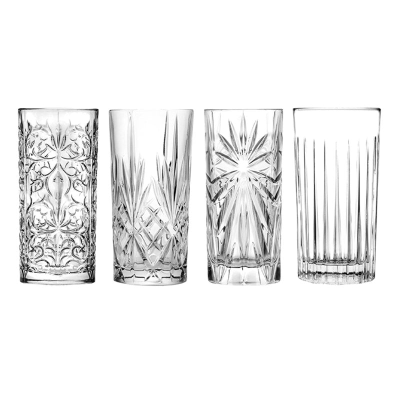 36 Cl Rcr Mixology Bicchiere Bibita In Vetro Set 4 Pezzi