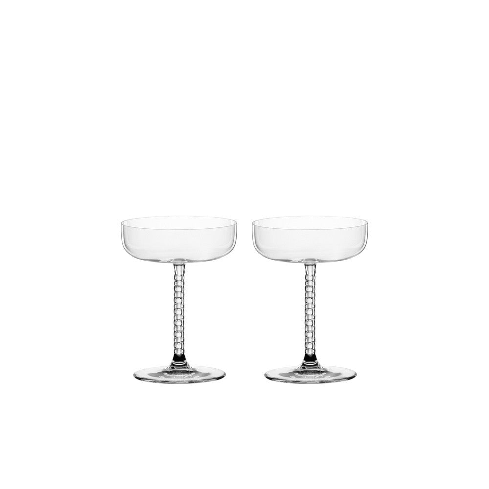 25 cl - Nachtmann Bossa Nova Calice Cocktail Coupe In Vetro Cristallino - Set 2 Pz