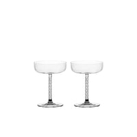 25 cl - Nachtmann Bossa Nova Calice Cocktail Coupe In Vetro Cristallino - Set 2 Pz