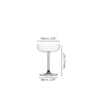 25 cl - Nachtmann Bossa Nova Calice Cocktail Coupe In Vetro Cristallino - Set 2 Pz