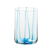 35 Cl Zafferano Tirache Bicchiere Acqua In Vetro Borosilicato Set 6 Pezzi