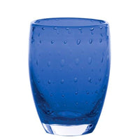 35 Cl Zafferano Bolicante Bicchiere Acqua Bolle In Vetro Soffiato Set 6 Pezzi
