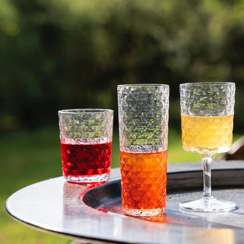 11 Cl Zafferano Veneziano Mixology Bicchiere Shot In Vetro Set 4 Pezzi