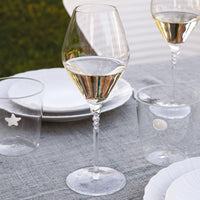 45 Cl Zafferano Jcl Calice Flute Gambo A Spirale In Vetro Set 2 Pezzi
