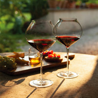 55 Cl Zafferano Ultralight Calice Vino Rosso In Vetro Set 2 Pezzi
