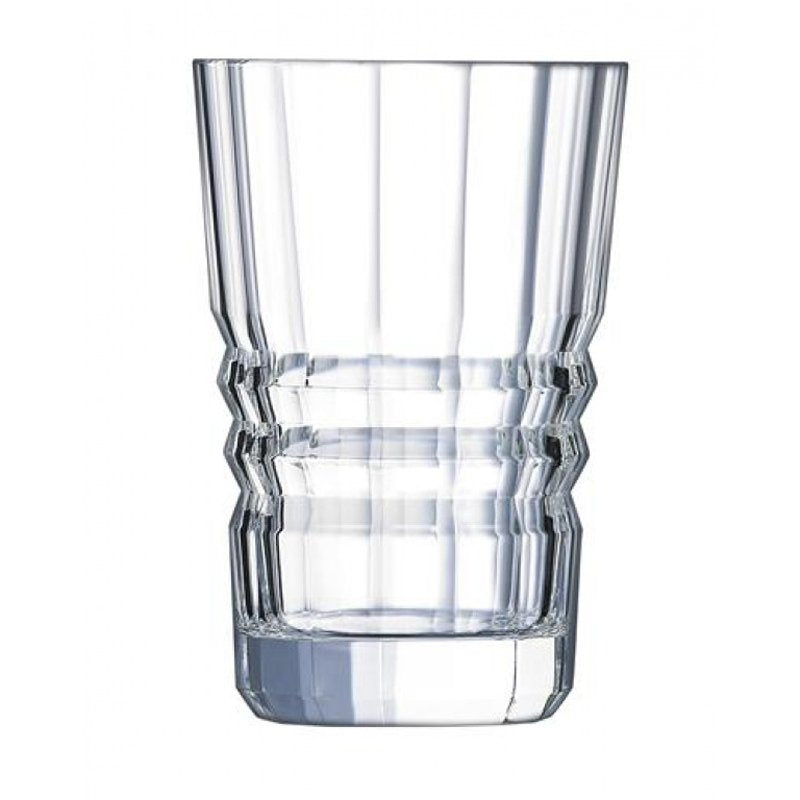 36 Cl Arcoroc Lousiane Bicchiere Bibita In Vetro Set 6 Pezzi