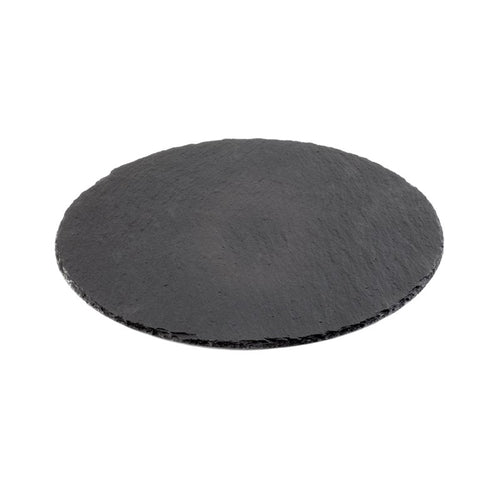 28 Cm Aps Piatto Vassoio Rotondo In Ardesia
