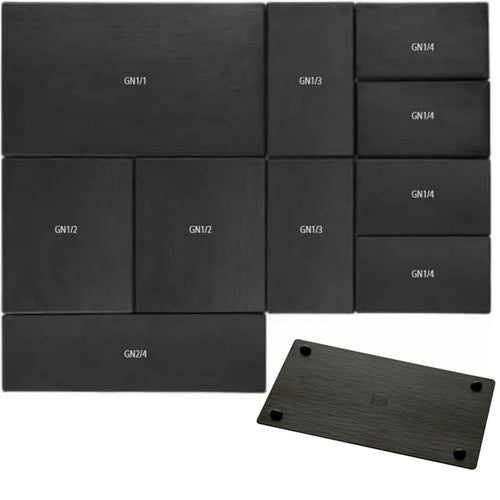 32 5X17 5 Cm Aps Slate Vassoio In Melamina