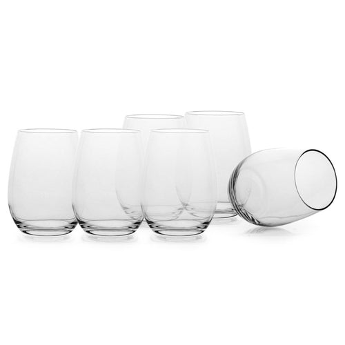 57 Cl Pasabahce Amber Bicchiere Vino Rosso In Vetro Set 6 Pezzi