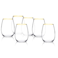 35 Cl Pasabahce Amber Bicchiere Vino Rosso In Vetro Set 6 Pezzi