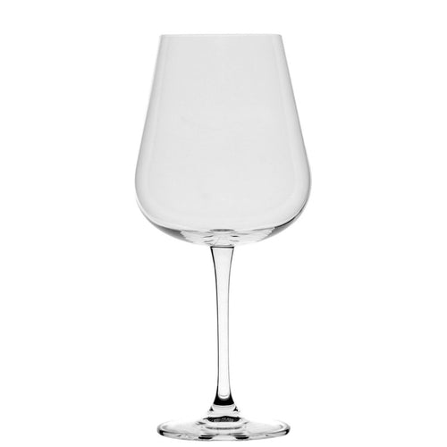 67 Cl Crystalex Bohemia Ardea Calice Vino Rosso In Vetro Set 2 Pezzi