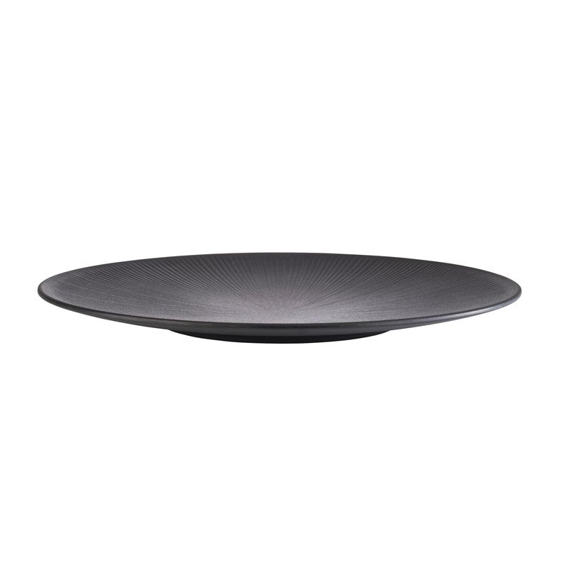 42 Cm Aps Nero Vassoio In Melamina Set 6 Pz