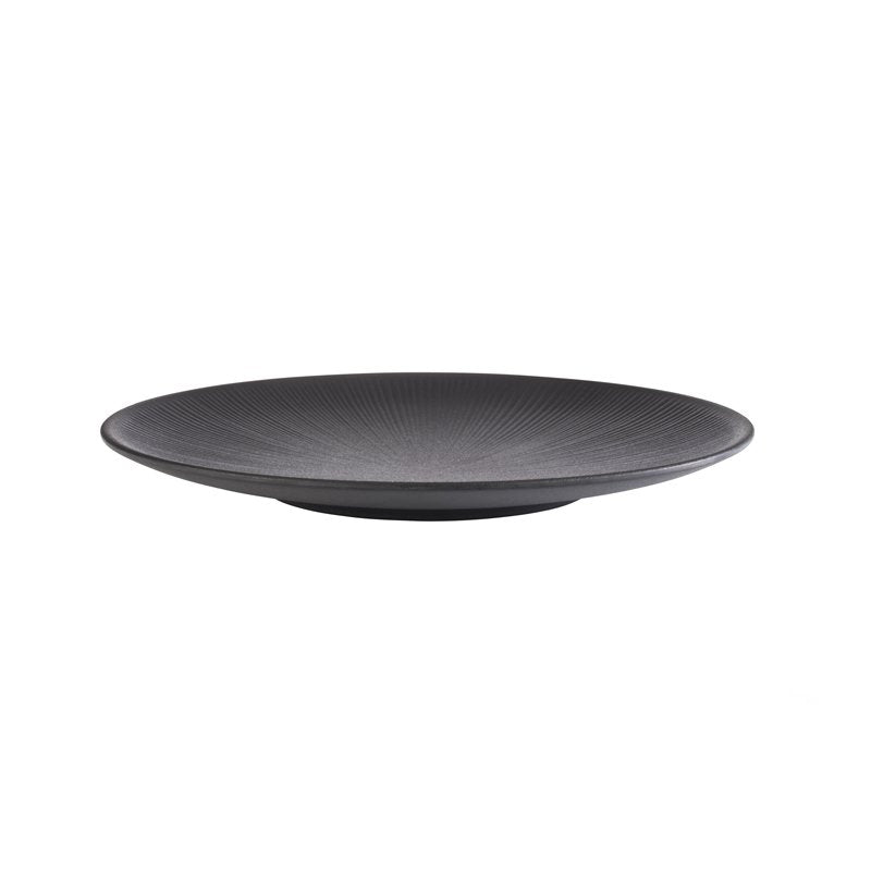 33 Cm Aps Nero Vassoio In Melamina Set 6 Pz