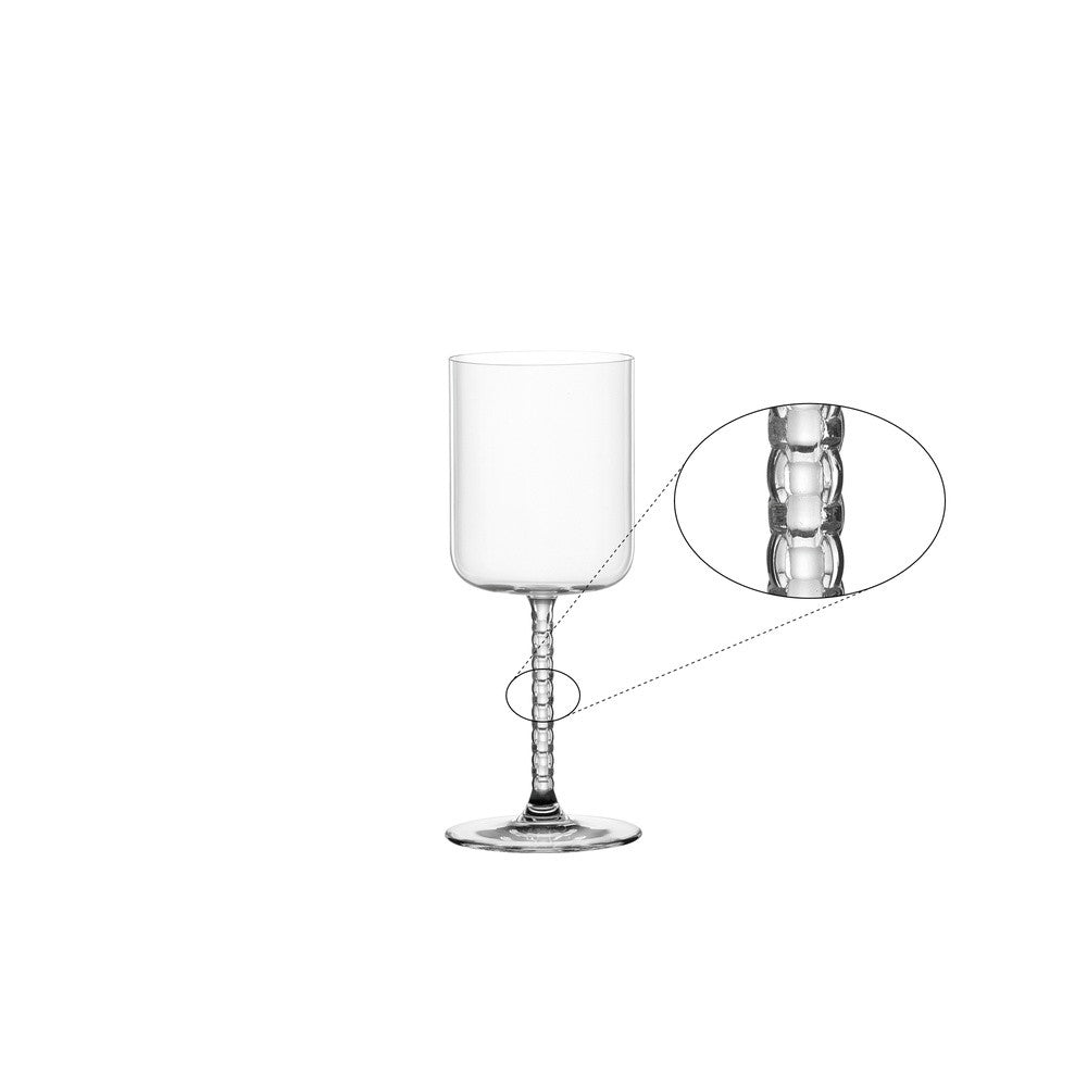 43.5 cl - Nachtmann Bossa Nova Calice Vino In Vetro Cristallino - Set 2 Pz