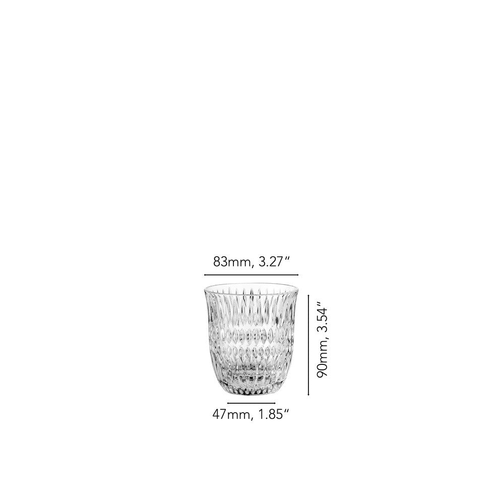 23.5 cl - Nachtmann Ethno Bicchiere Acqua In Vetro Cristallino - Set 4 Pz