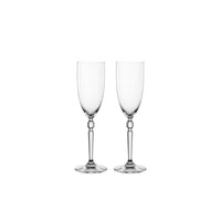 23 cl - Nachtmann Heritage Calice Flute Champagne In Vetro Cristallino - Set 2 Pz