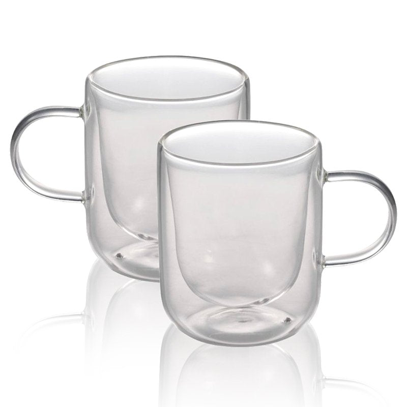27 Cl Ilsa Mug In Vetro Borosilicato Set 2 Pezzi