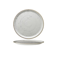 31 Cm Saturnia Stains Piatto Pizza In Porcellana Set 6 Pz