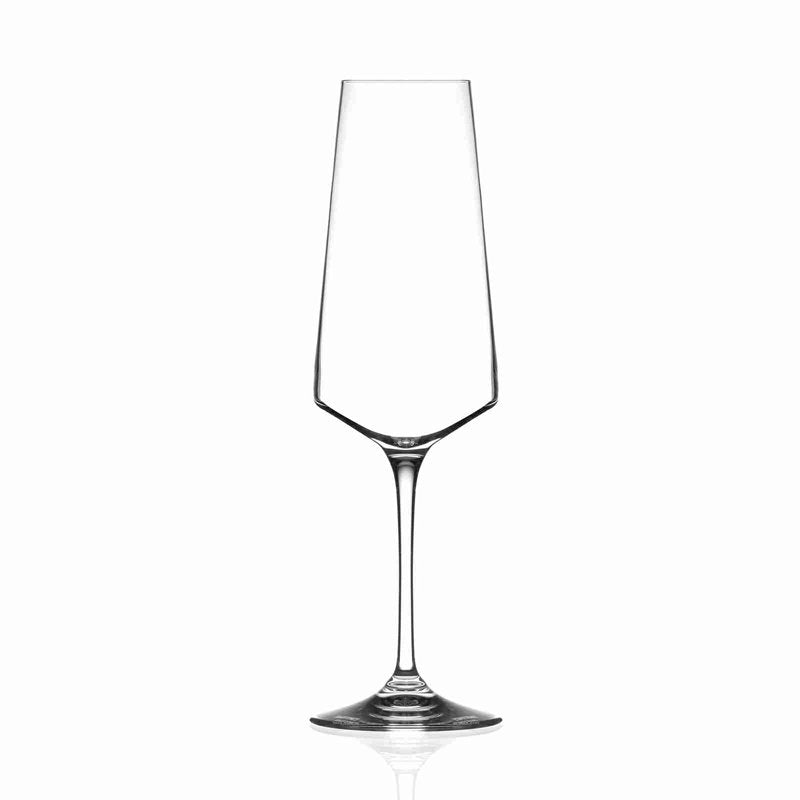 36 Cl Rcr Aria Calice Flute In Vetro Set 6 Pezzi