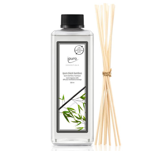 50 Cl Ipuro Black Bamboo Ricarica Diffusore