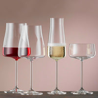 40 Cl Crystalex Bohemia Bohemia Calice Vino Bianco In Vetro Set 6 Pezzi