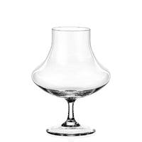 28 Cl Crystalex Bohemia Bohemia Calice Snifter In Vetro Set 2 Pezzi