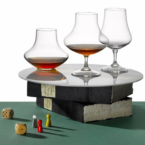28 Cl Crystalex Bohemia Bohemia Calice Snifter In Vetro Set 2 Pezzi