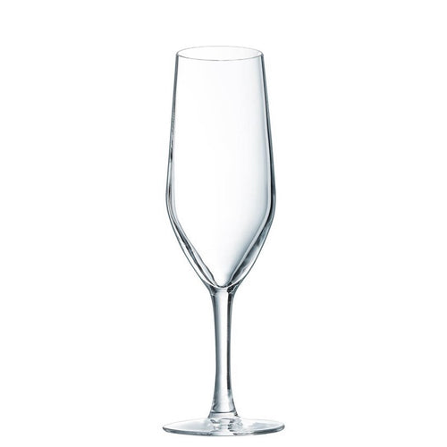 17 Cl Chef And Sommelier Evidence Calice Flute In Vetro Set 6 Pezzi