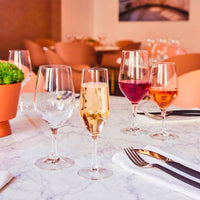 35 Cl Chef And Sommelier Evidence Calice Vino Bianco In Vetro Set 6 Pezzi