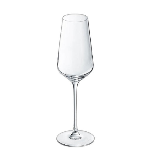 23 Cl Chef And Sommelier Distinction Calice Flute In Vetro Set 6 Pezzi
