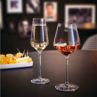 23 Cl Chef And Sommelier Distinction Calice Flute In Vetro Set 6 Pezzi