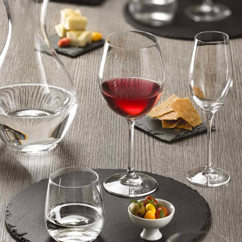 65 Cl Rcr Invino Calice Vino Rosso In Vetro Set 6 Pezzi
