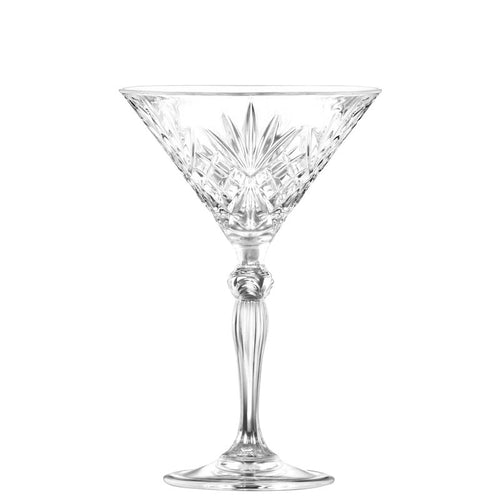 21 Cl Rcr Melodia Bicchiere Martini In Vetro Set 6 Pezzi