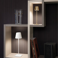 38 Cm Zafferano Poldina Lampada Da Tavolo