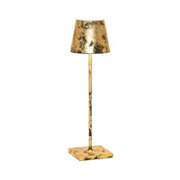 38 Cm Zafferano Poldina Lampada Da Tavolo