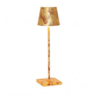38 Cm Zafferano Poldina Lampada Da Tavolo