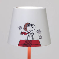 38 Cm Zafferano Poldina X Peanuts Lampada Da Tavolo