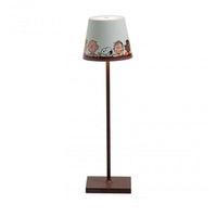 38 Cm Zafferano Poldina X Peanuts Lampada Da Tavolo