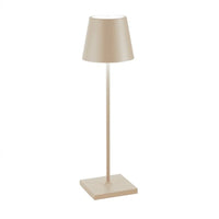 38 Cm Zafferano Poldina Lampada Da Tavolo