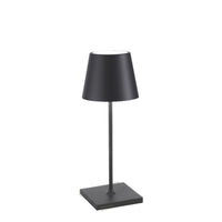 30 Cm Zafferano Poldina Mini Lampada Da Tavolo