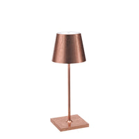 30 Cm Zafferano Poldina Mini Lampada Da Tavolo