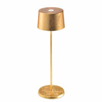 35 Cm Zafferano Olivia Lampada Da Tavolo