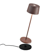 35 Cm Zafferano Olivia Lampada Da Tavolo