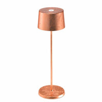 35 Cm Zafferano Olivia Lampada Da Tavolo