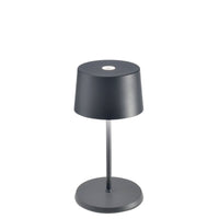 22 Cm Zafferano Olivia Mini Lampada Da Tavolo
