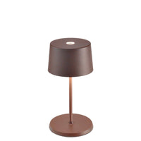 22 Cm Zafferano Olivia Mini Lampada Da Tavolo